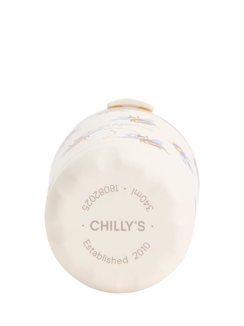 Chilly's bumblebee pattern travel cup 340ml, UK version