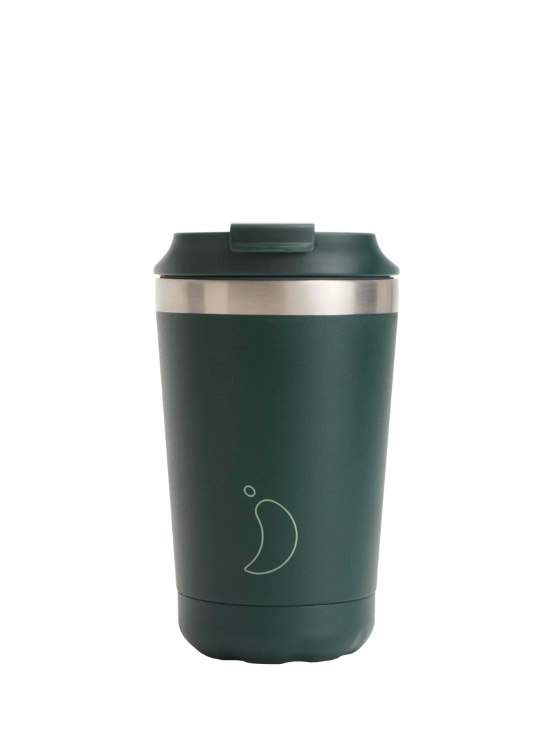 Chilly's Original Double Wall Insulated Travel Mug, Pastel Pink, 340ml
