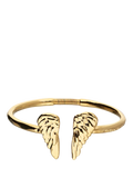 UNOde50 Ser Invencible Wings Bangle, Gold Gold
