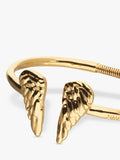 UNOde50 Ser Invencible Wings Bangle gold plated (British brand)