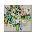 John Lewis Anna Cher floral framed canvas print 86cm - British product