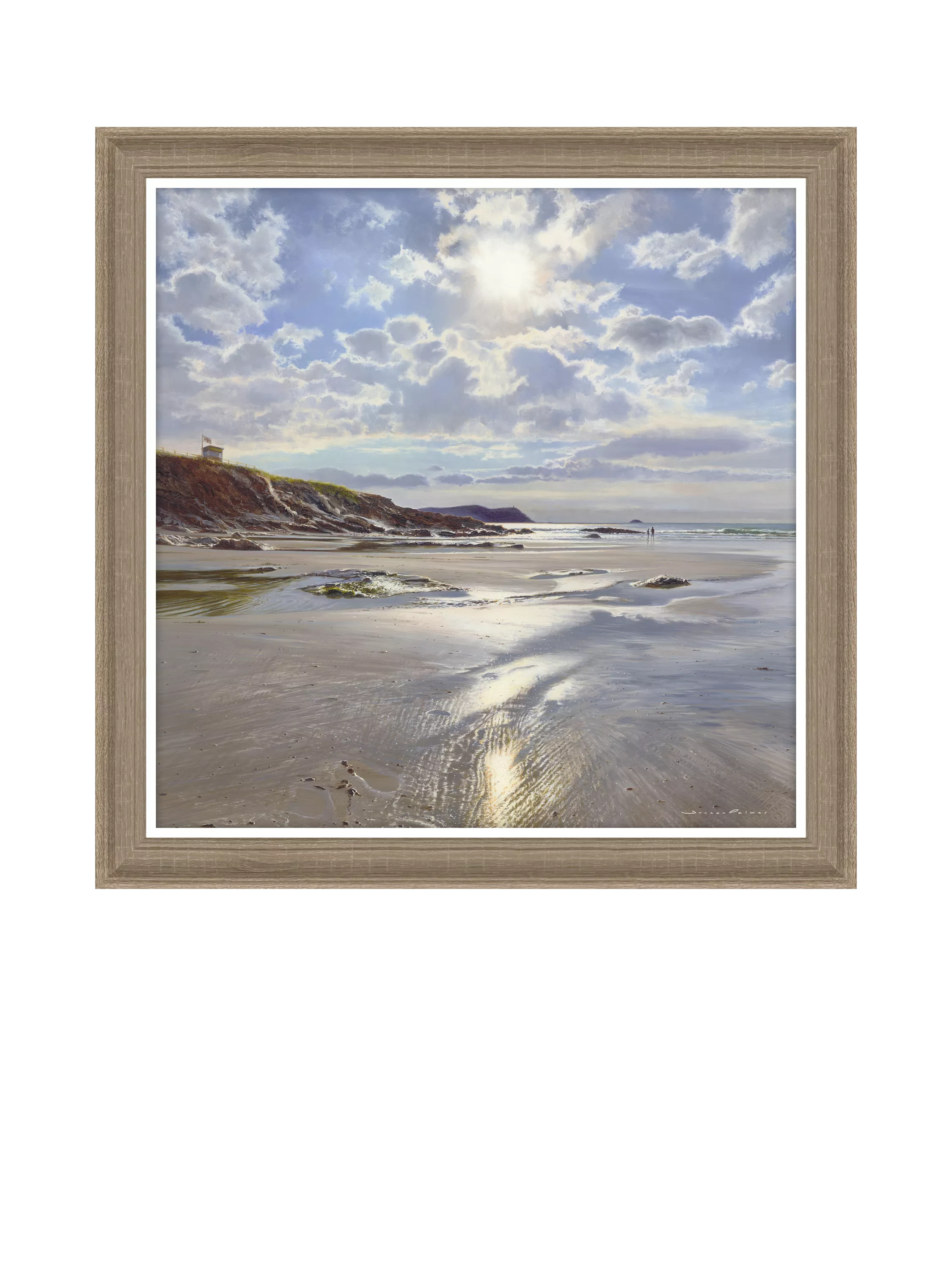 John Lewis framed print Empyrean Light 79x79cm, imported from the UK