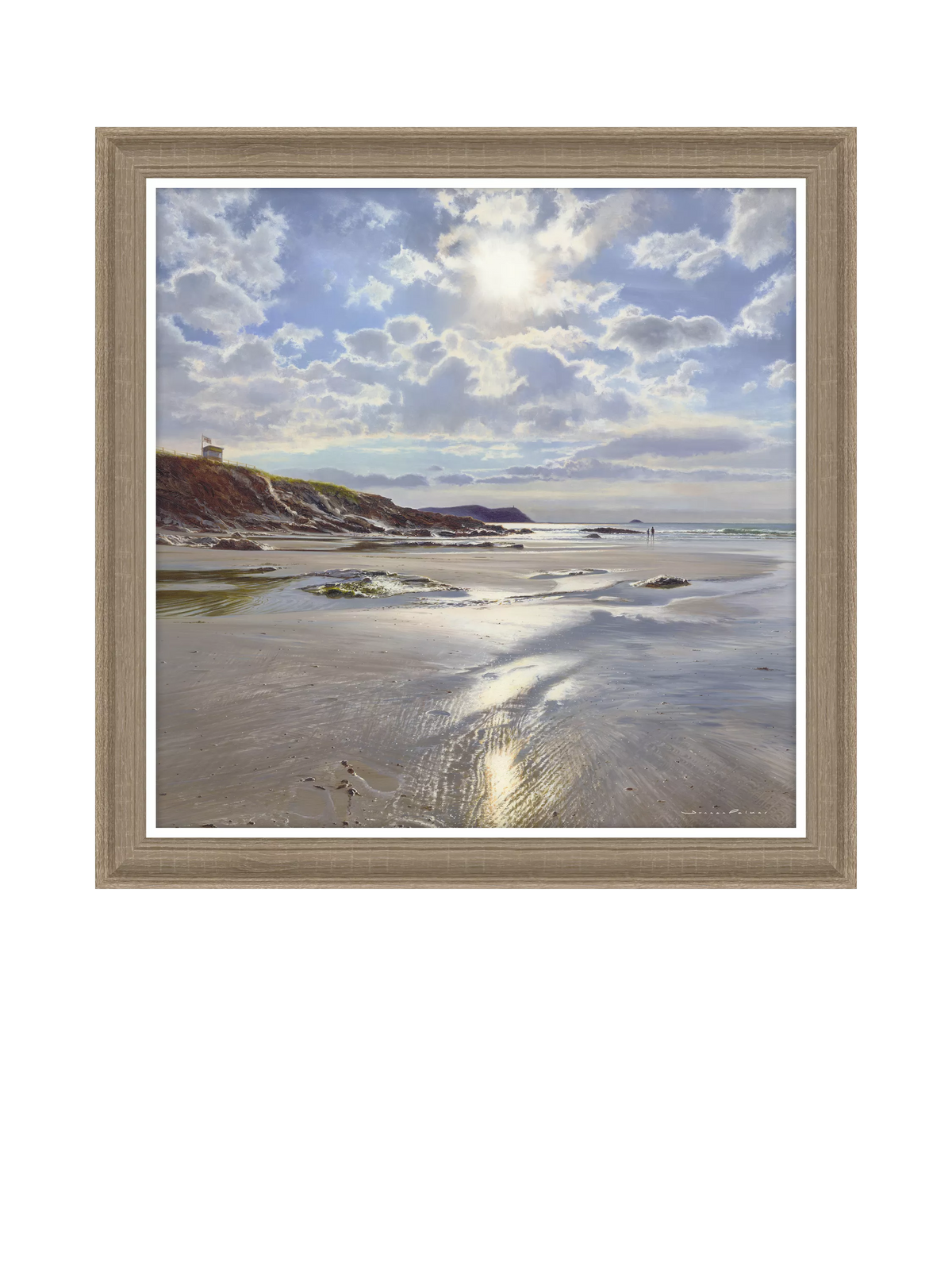 John Lewis framed print Empyrean Light 79x79cm, imported from the UK