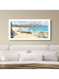 John Lewis Duncan Palmar Summer Surf framed print 109x54cm - British product