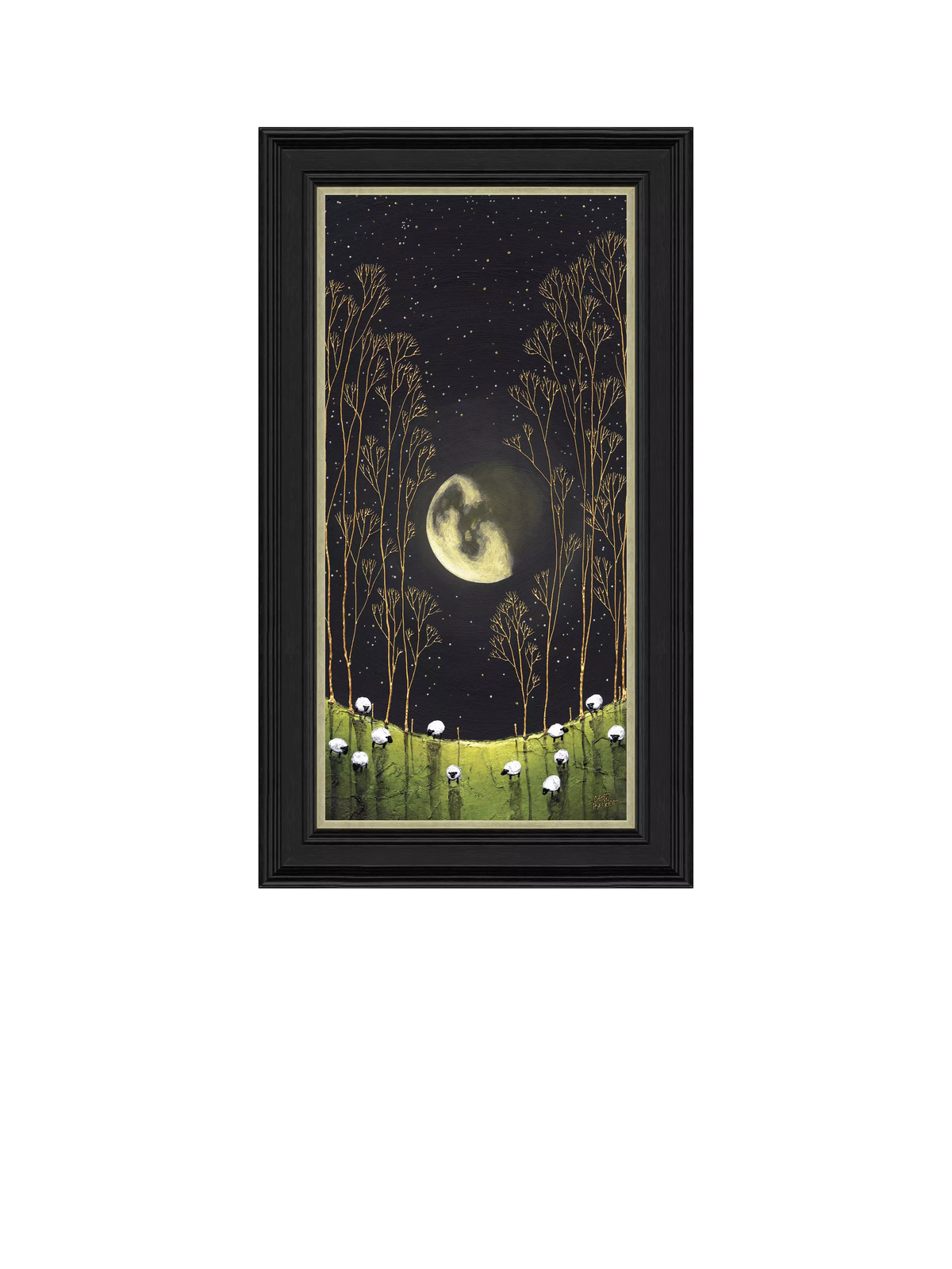 John Lewis Gilded Moon framed print 40x70cm - British product