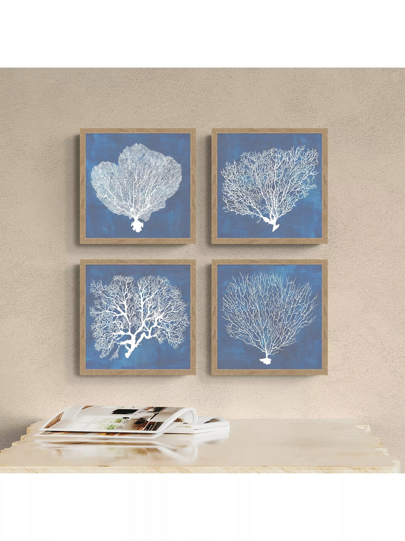 John Lewis framed print coral 32x32cm (British brand)