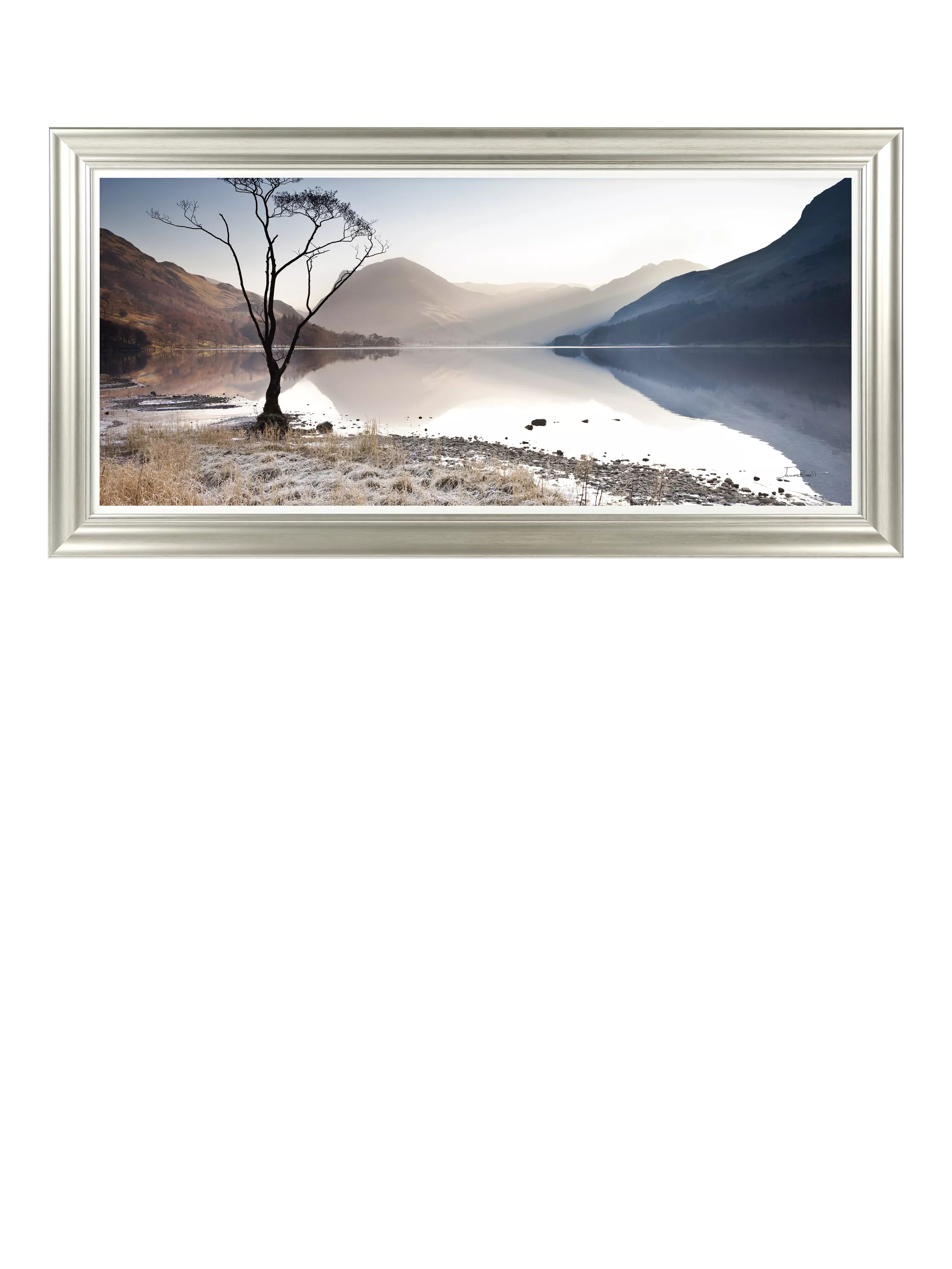 John Lewis James Bell Buttermere framed print 111x56cm (British brand)