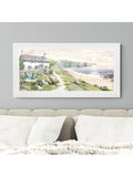 John Lewis Seaview Cottage framed print, 111 x 56 cm, imported from the UK
