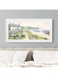 John Lewis Seaview Cottage framed print, 111 x 56 cm, imported from the UK