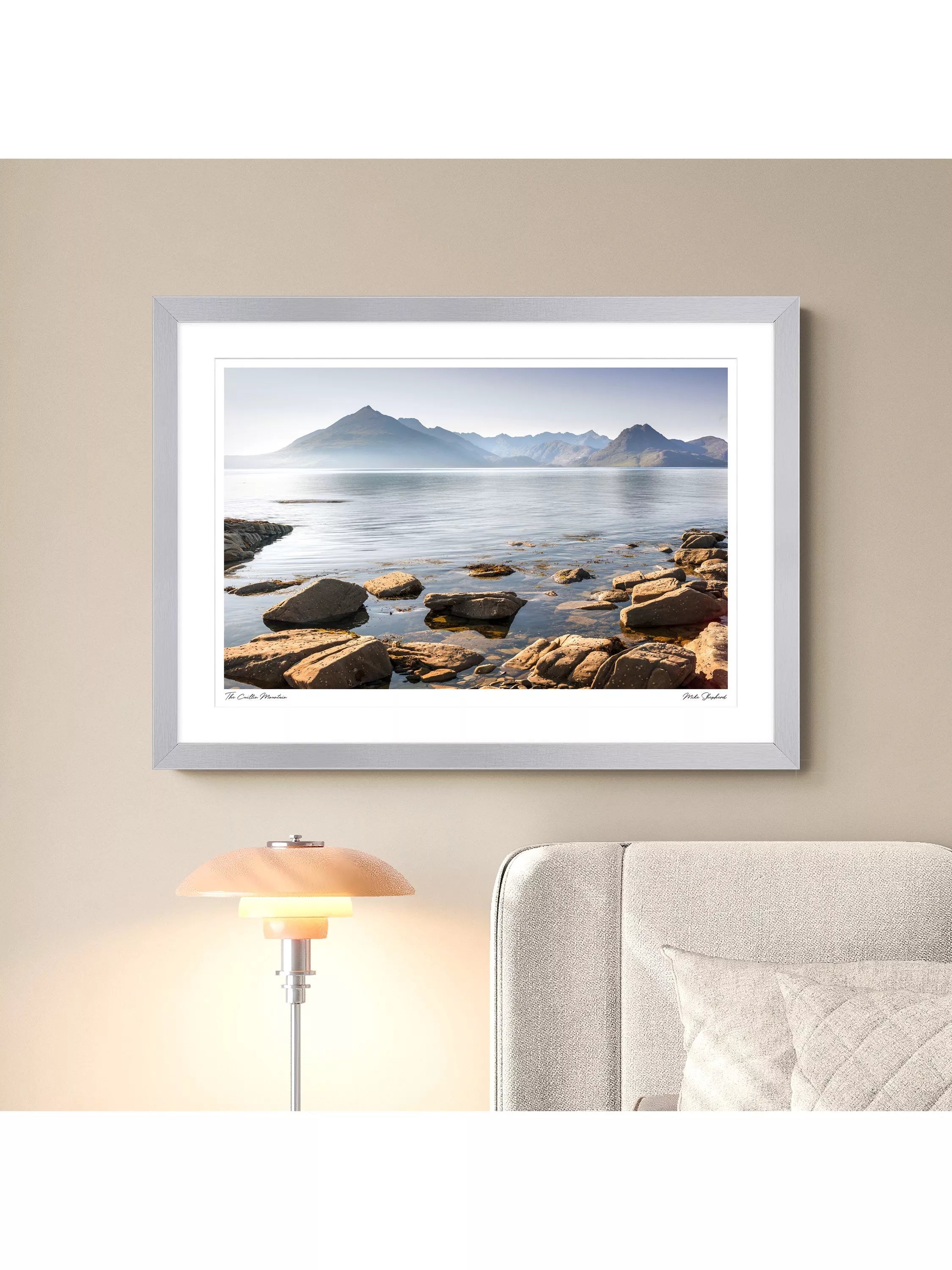 John Lewis Cuillin Mountain photographic print 74x54cm (British brand)