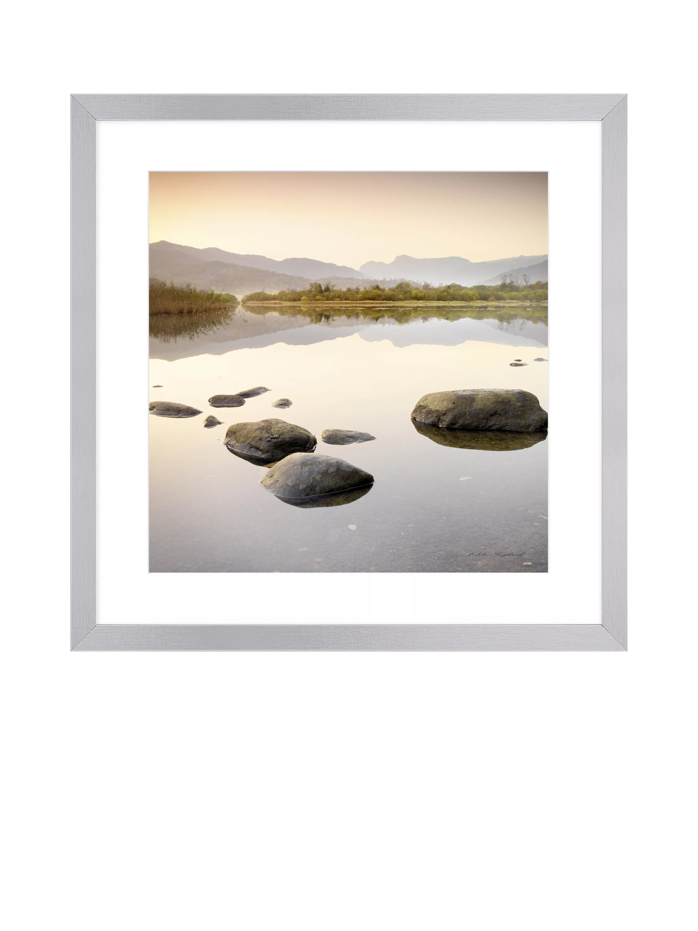 John Lewis photographic print Elterwater landscape 62x62cm, imported from the UK