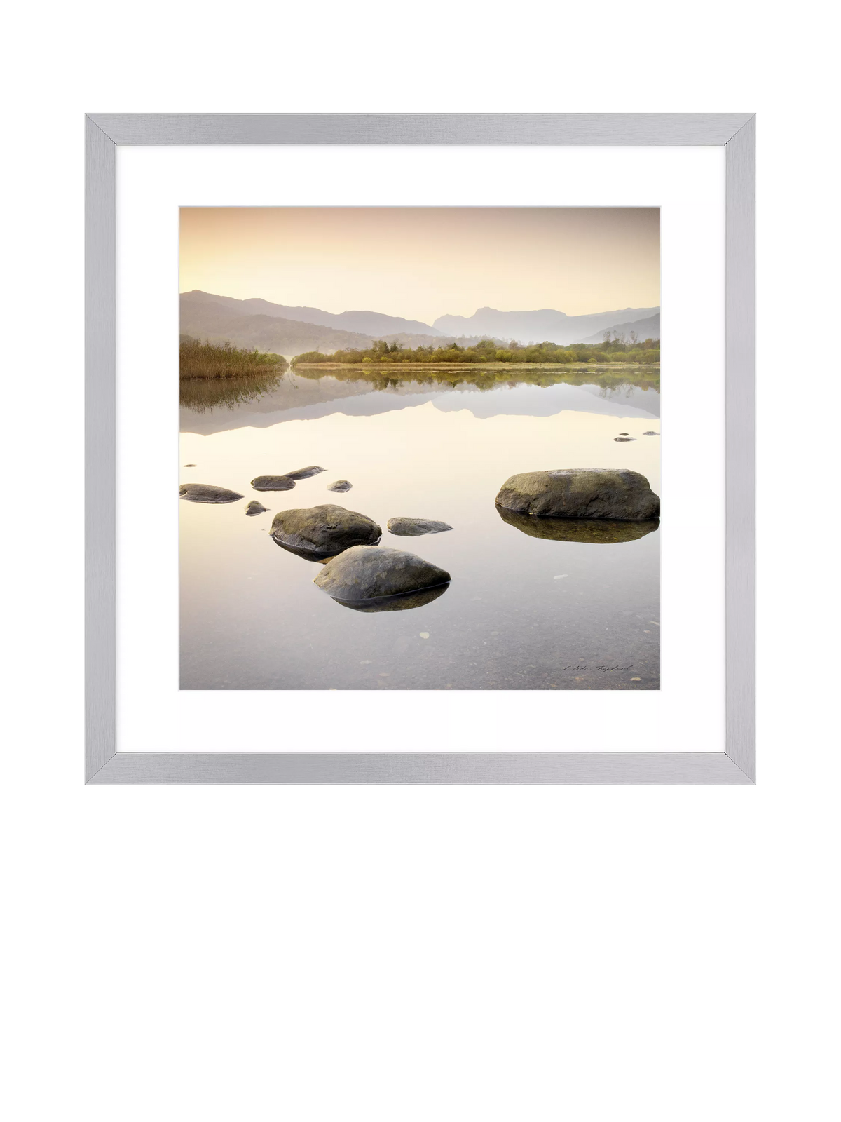 John Lewis photographic print Elterwater landscape 62x62cm, imported from the UK