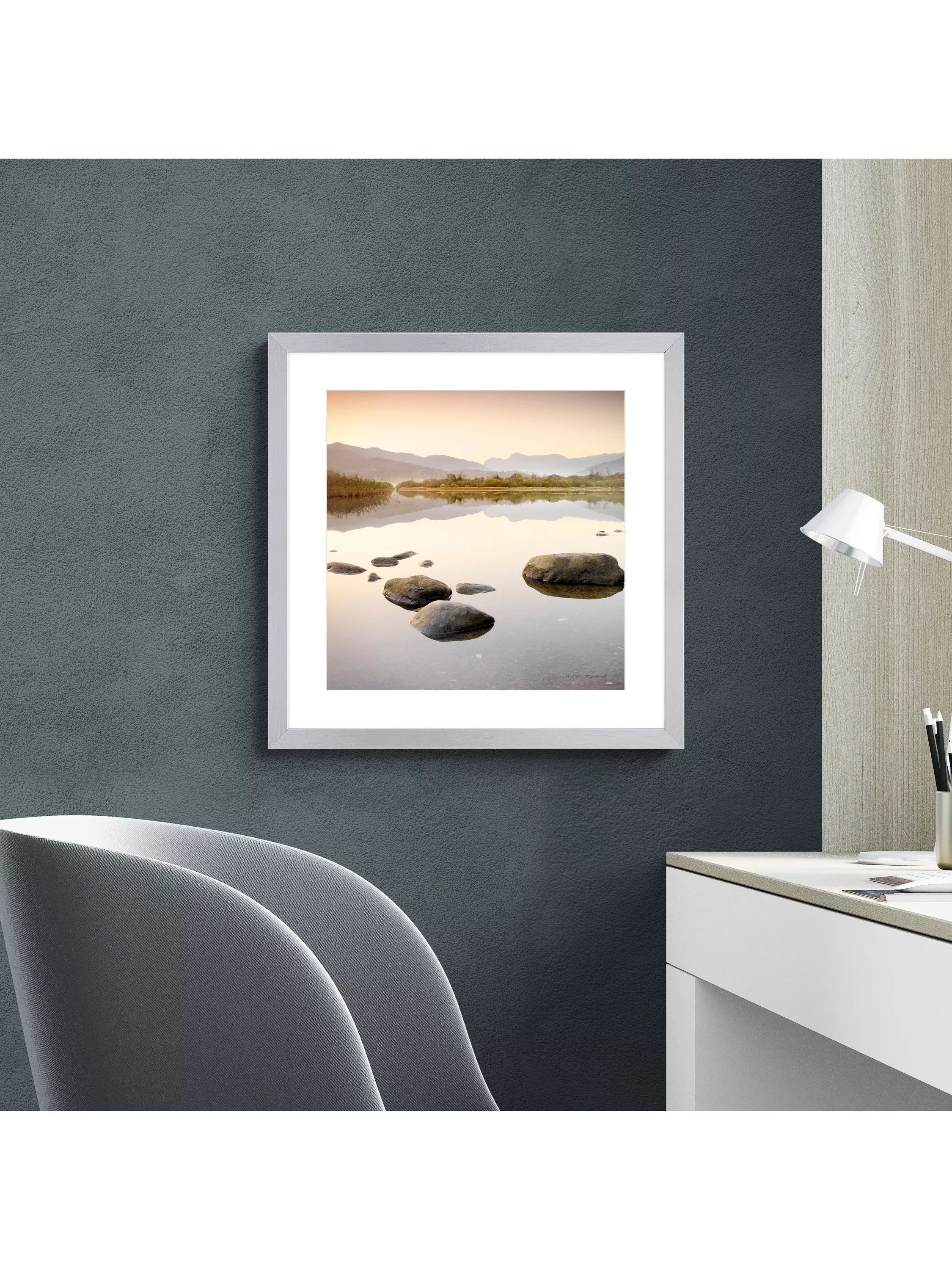 John Lewis photographic print Elterwater landscape 62x62cm, imported from the UK