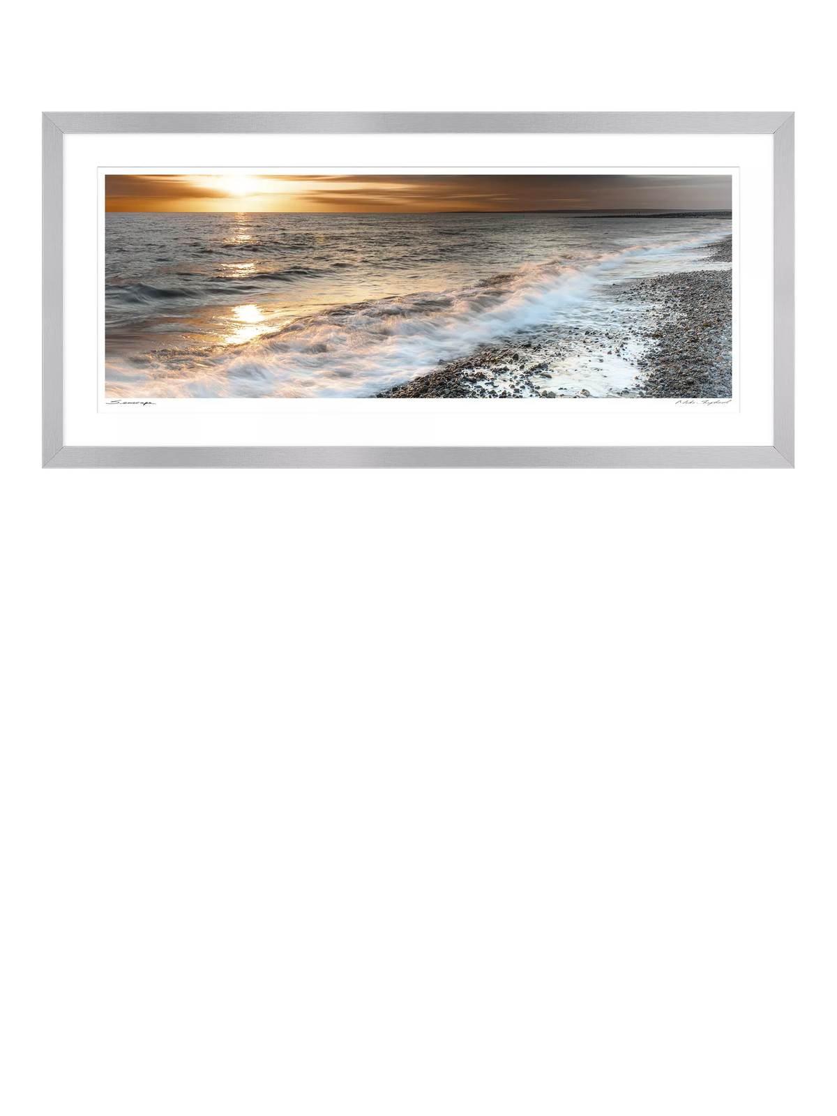 John Lewis Mike Shepherd 'Seascape' Photographic Print, 104 x 49cm, Multi