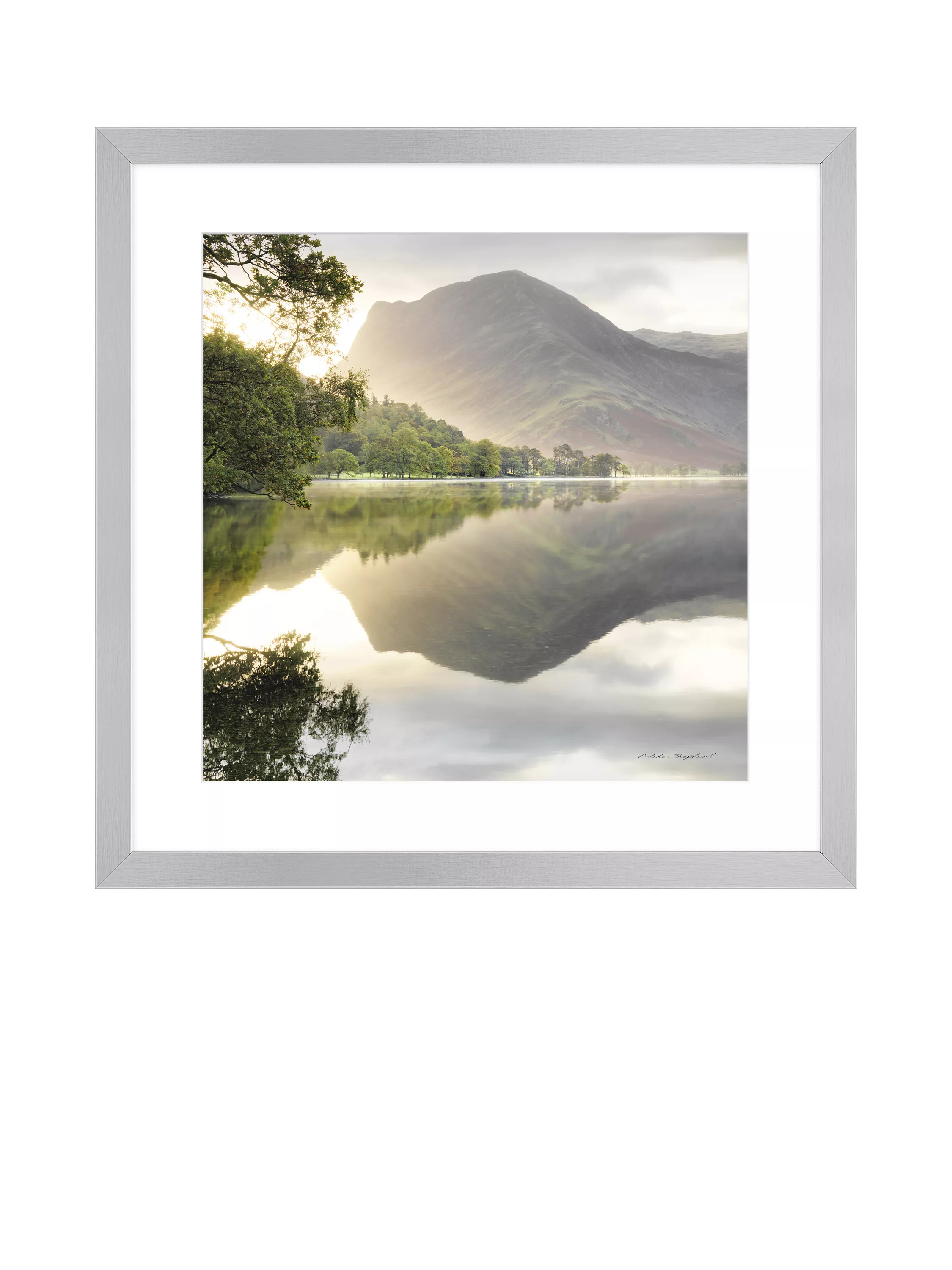 John Lewis photographic print Sunrise Buttermere 62x62cm - British product