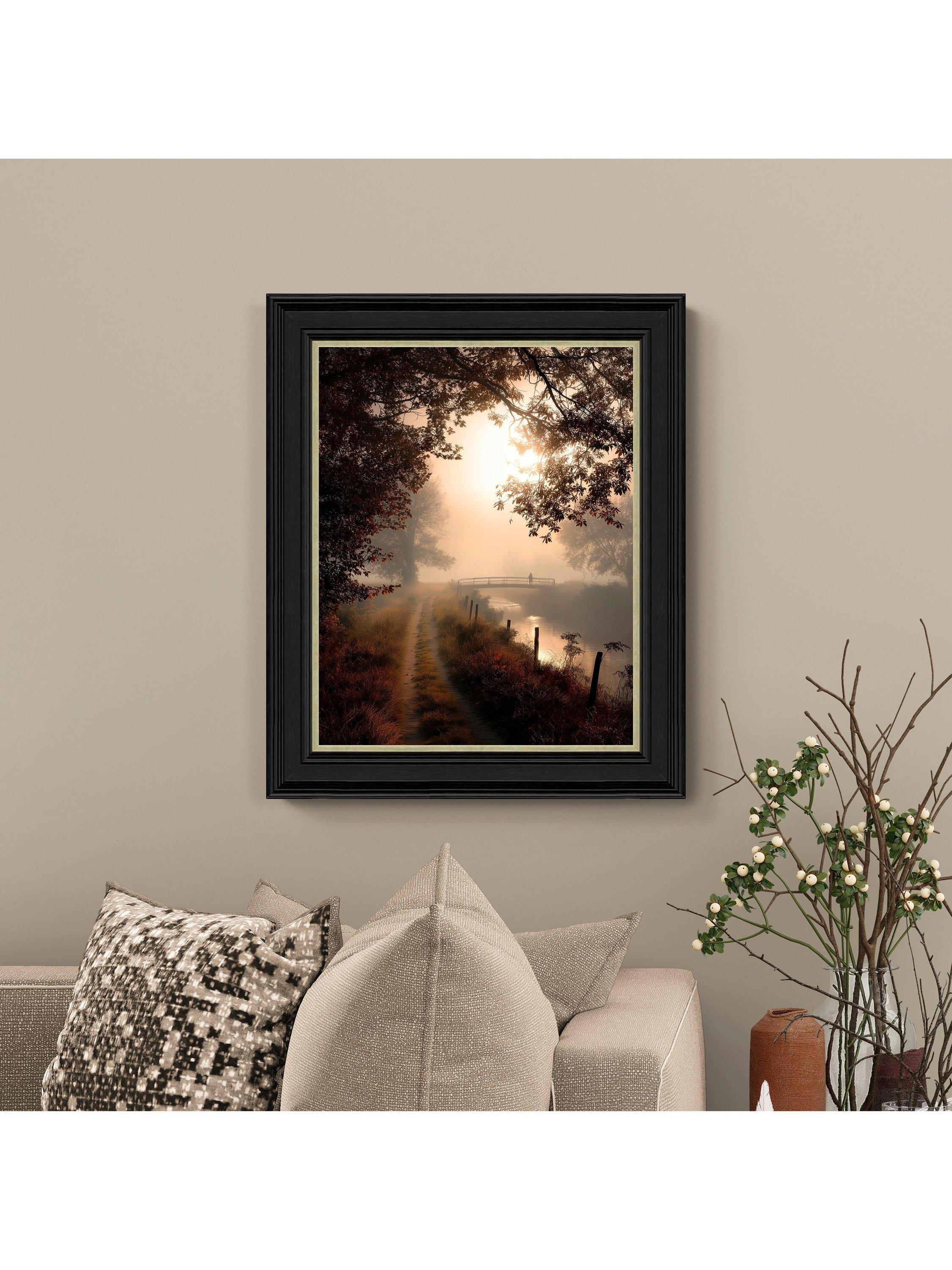 John Lewis M Torelli Failing Light II framed print 50x60cm, imported from the UK