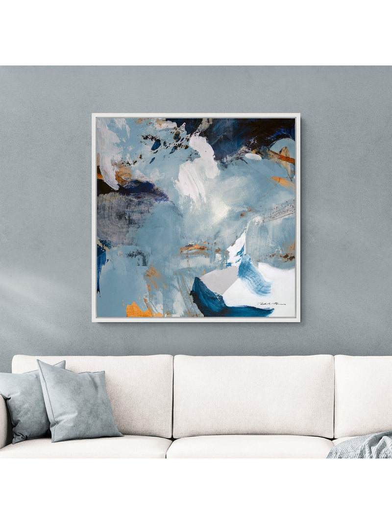 John Lewis Natasha Barnes abstract canvas print Endless Waters (British brand)