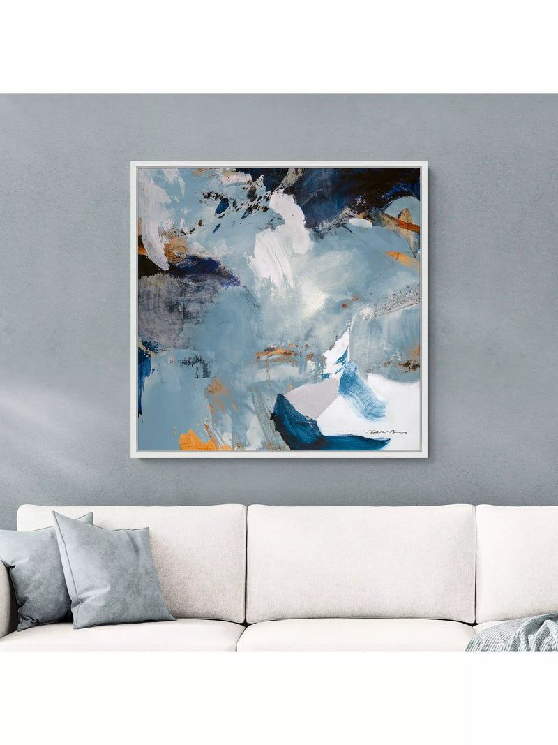 John Lewis Natasha Barnes abstract canvas print Endless Waters (British brand)