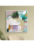 John Lewis canvas print Green Obsidian 106x106 cm, imported from the UK