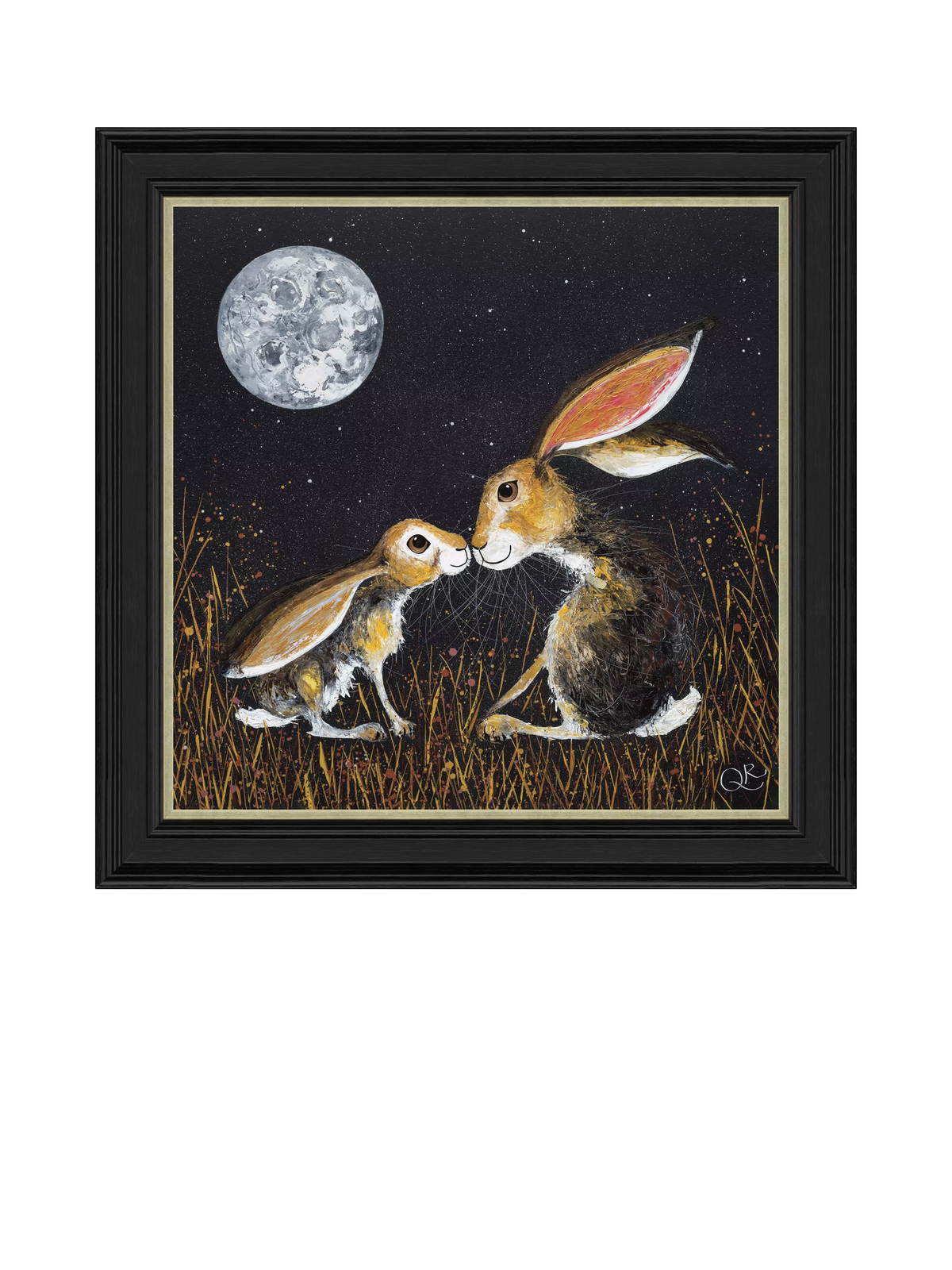 John Lewis framed print To The Moon and Back 60x60cm (British brand)