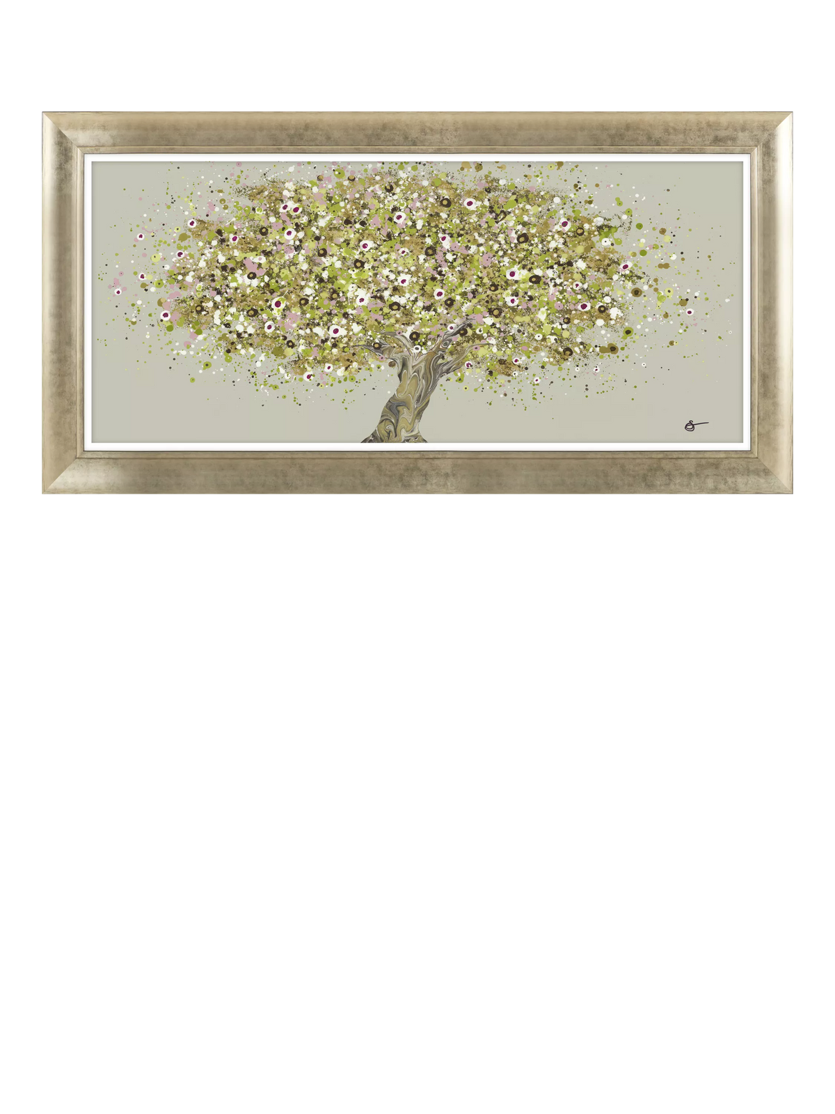 John Lewis framed print 'The Night We Met' 57x112cm - British product