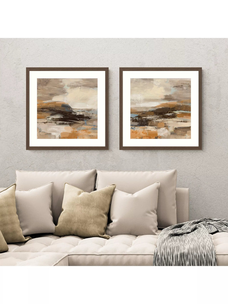 John Lewis Silvia Vassileva abstract framed print set 61cm (British brand)