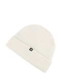 New Balance Watch Block Knitted Beanie in Sea Salt (British brand)