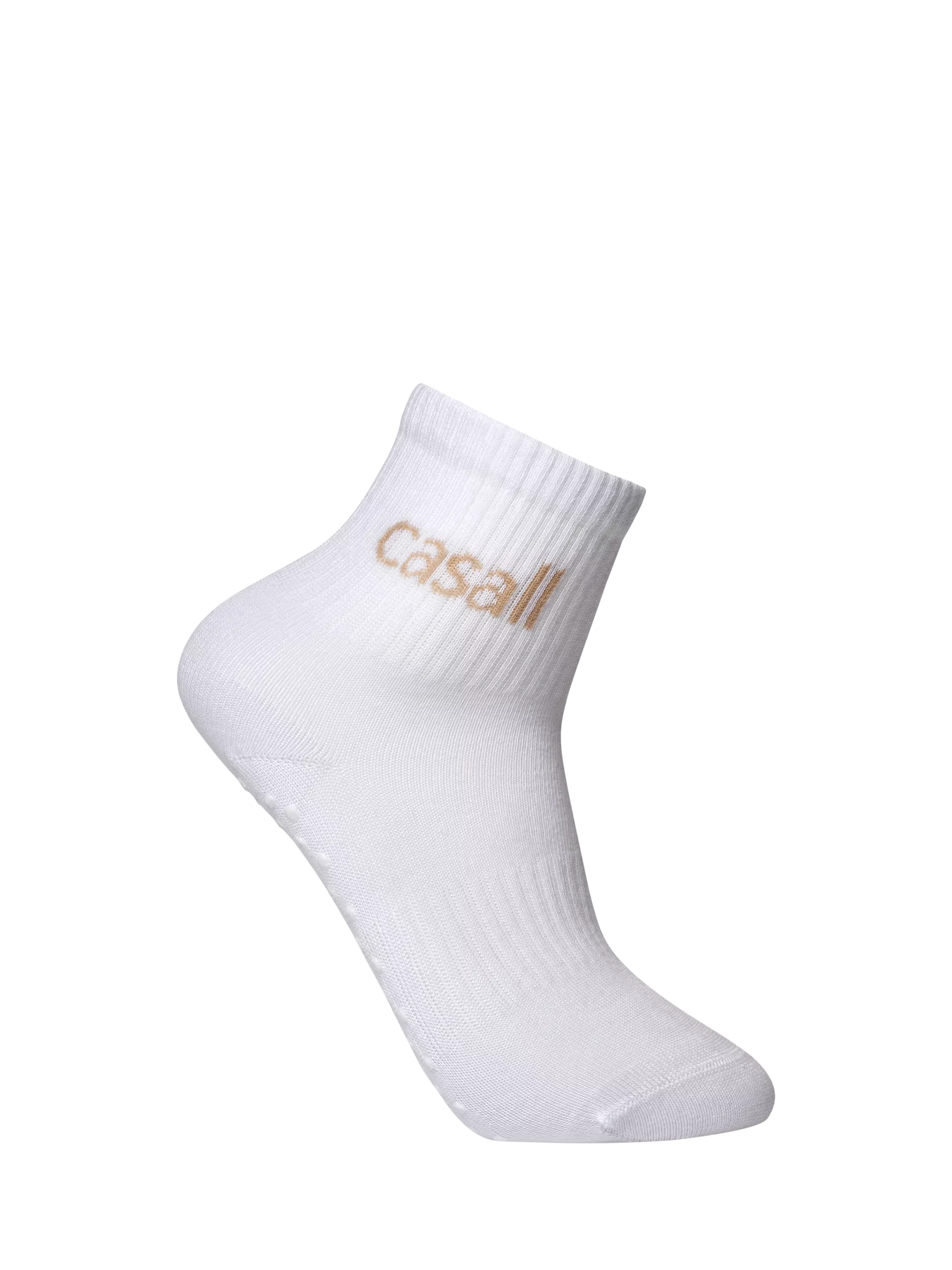 Casall white non slip tube socks (British brand)