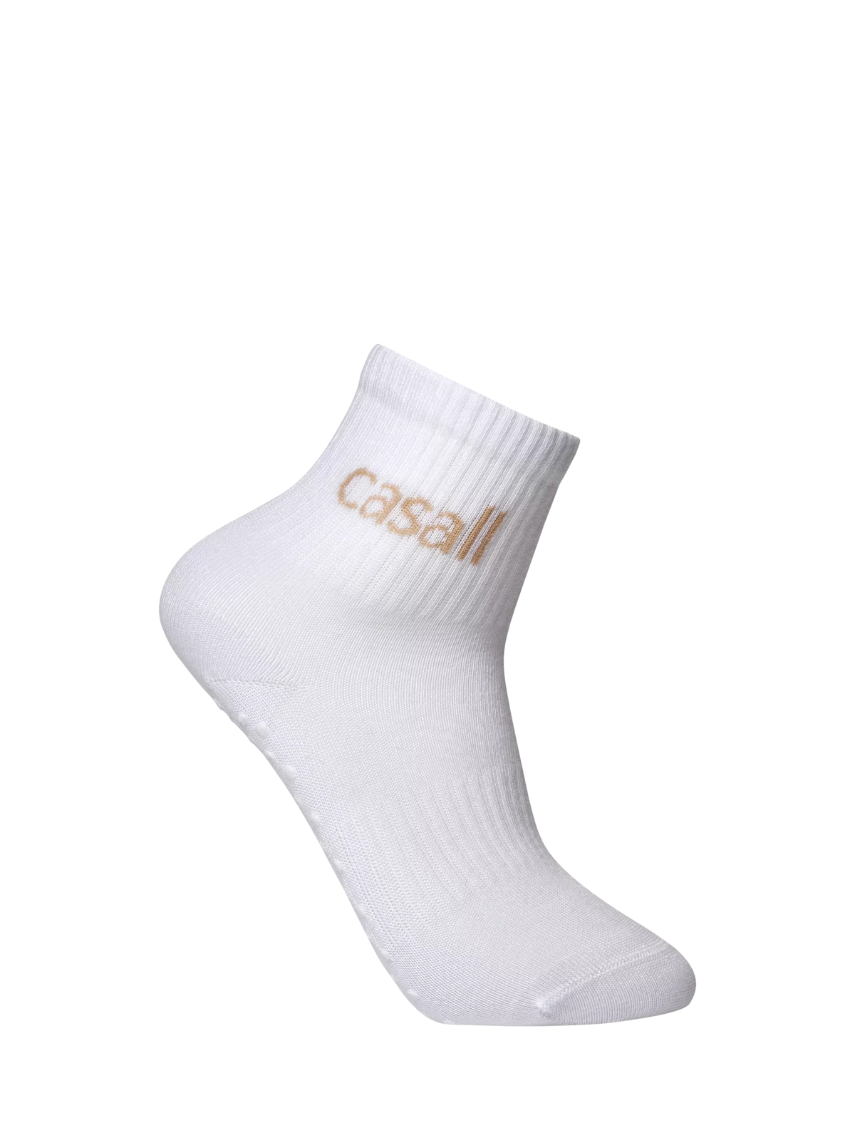 Casall white non slip tube socks (British brand)