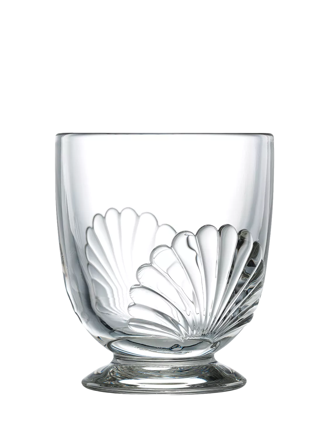 La Rochère Belle Ile footed glass tumbler 250ml - British product