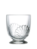 La Rochère Belle Ile footed glass tumbler 250ml - British product