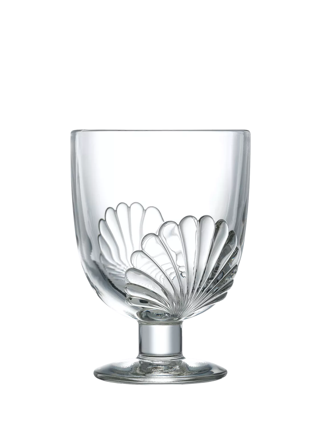 La Rochère Belle Ile stemmed wine glass 290ml clear (British brand)