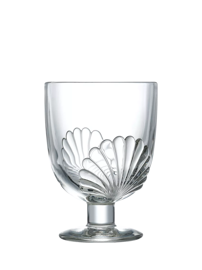 La Rochère Belle Ile stemmed wine glass 290ml clear (British brand)