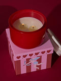 Paddywax heart candle Fig Rose 850g, UK version