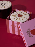 Paddywax heart candle Fig Rose 850g, UK version