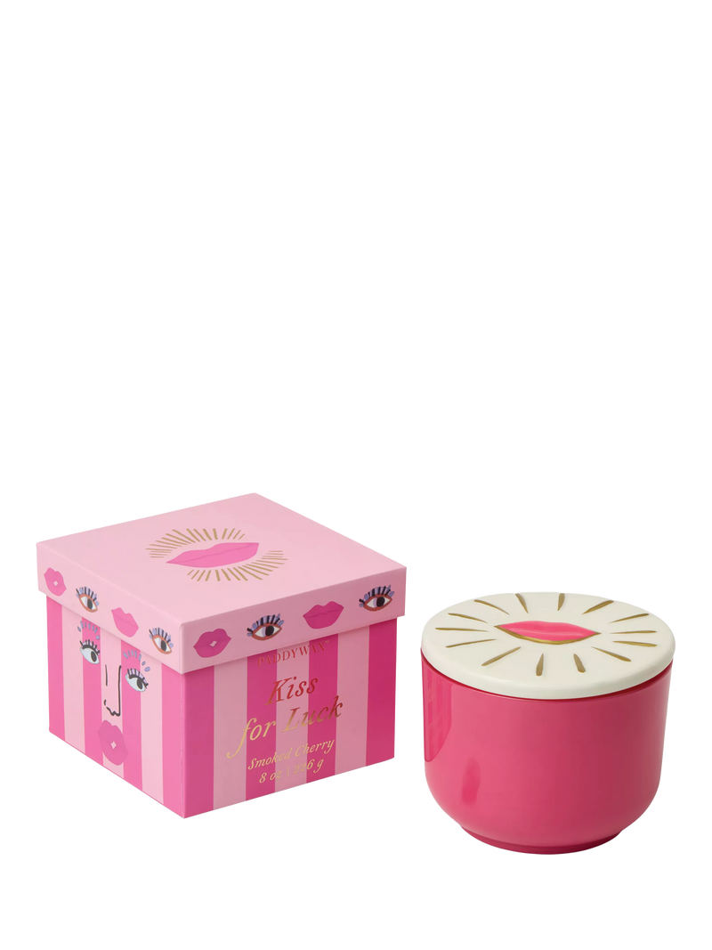 Paddywax Smoked Cherry scented candle 226g, imported from the UK