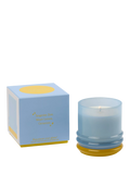 Paddywax lemon scented stacked glass candle 655g - British product