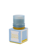 Paddywax lemon scented stacked glass candle 655g - British product