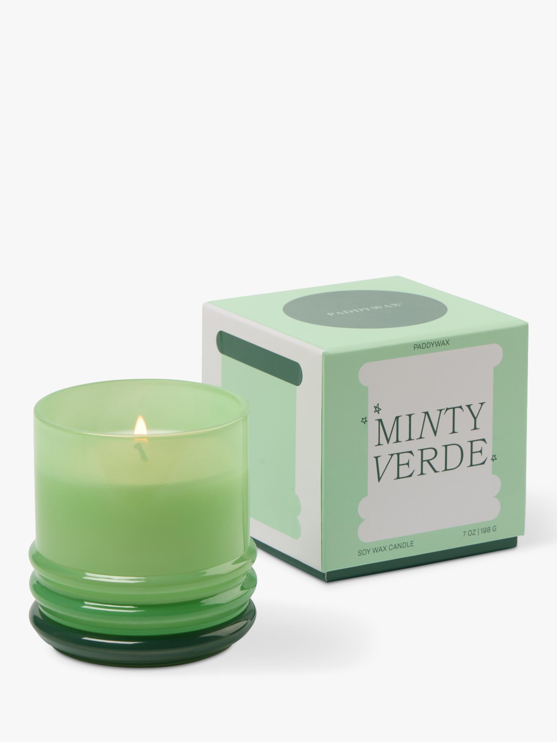 Paddywax mint scented candle 198g (British brand)