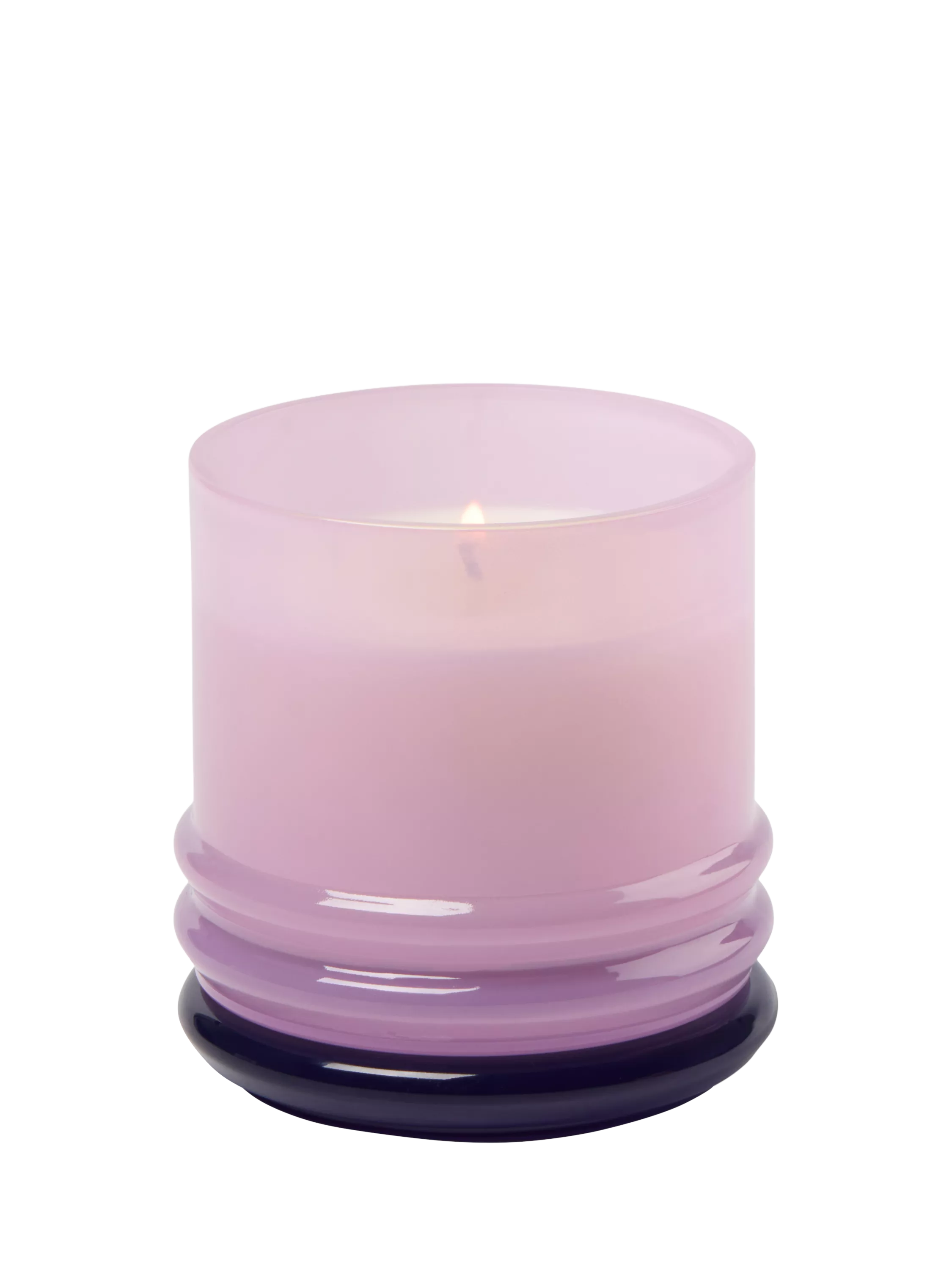 Paddywax vanilla scented stacked glass candle 198g (British brand)