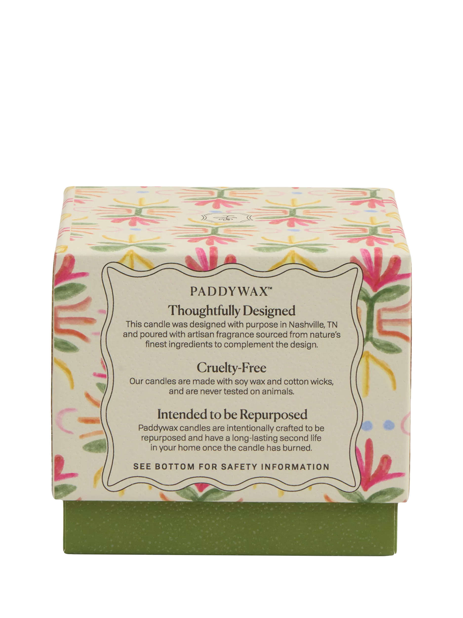 Paddywax gardenia tulip scented candle 541g (British brand)