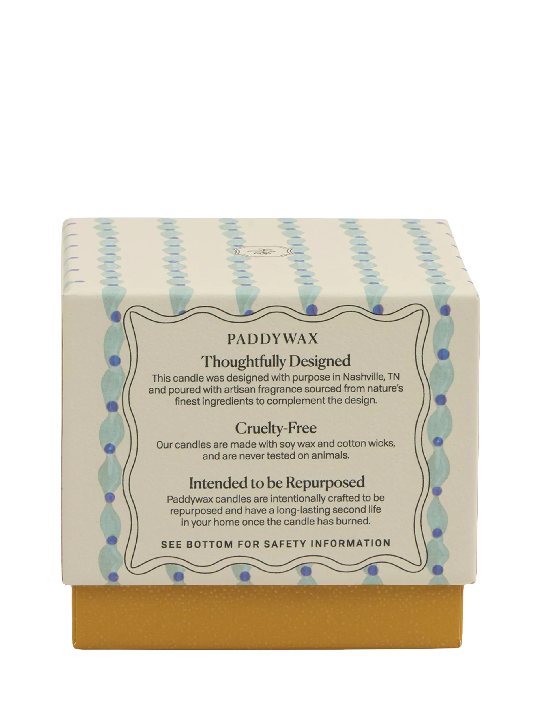 Paddywax tulip scented candle 541g, imported from the UK