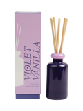 Paddywax stacked glass vanilla reed diffuser 94ml - British product