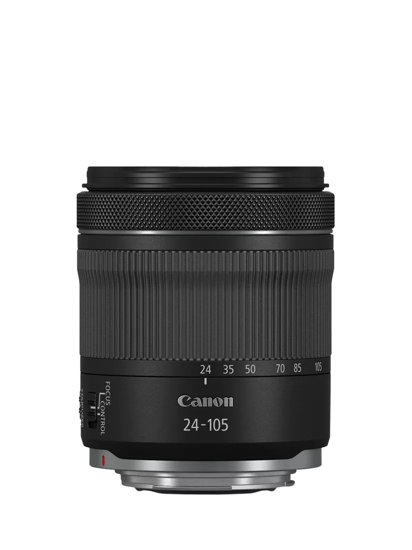 Canon RF 24-105mm F4-7.1 IS STM standard zoom lens, UK version