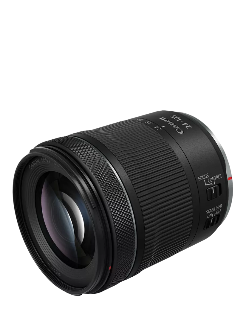 Canon RF 24-105mm F4-7.1 IS STM standard zoom lens, UK version