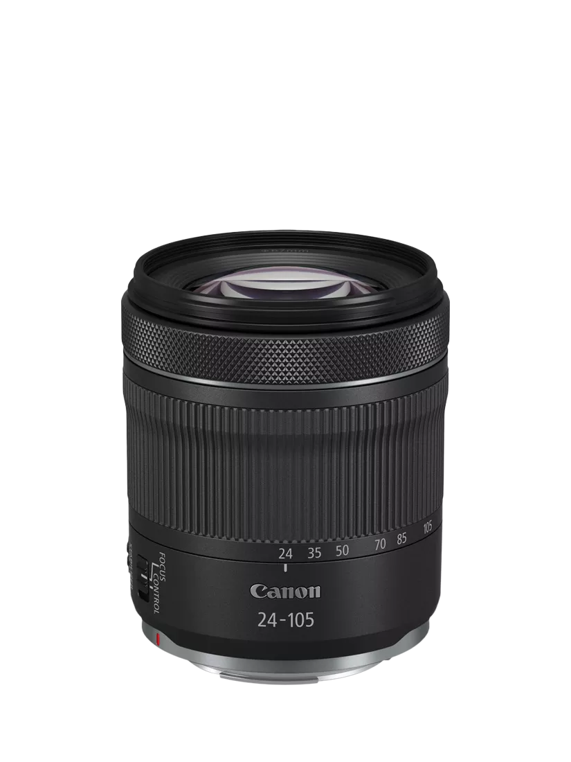 Canon RF 24-105mm F4-7.1 IS STM standard zoom lens, UK version