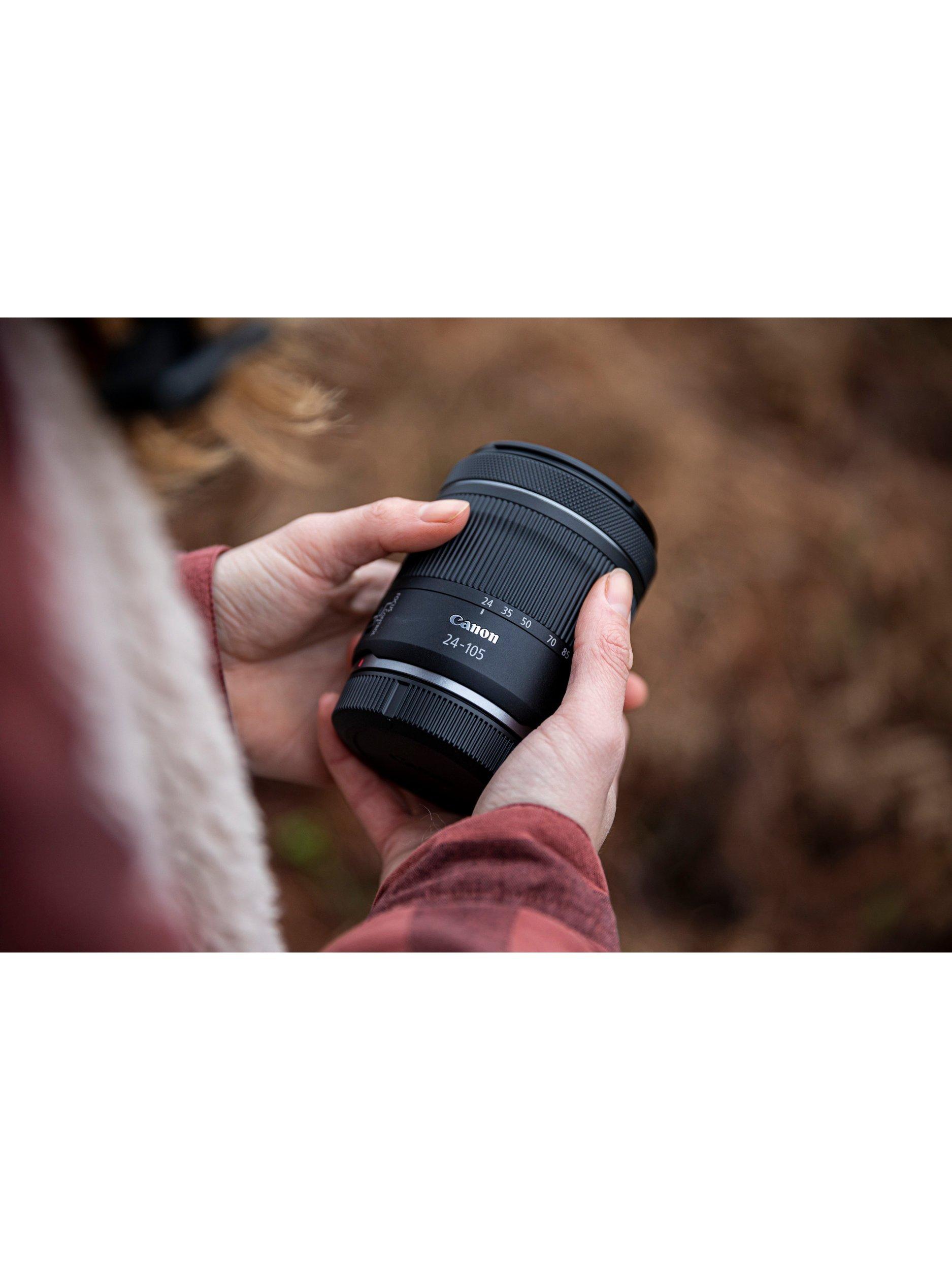 Canon RF 24-105mm F4-7.1 IS STM standard zoom lens, UK version