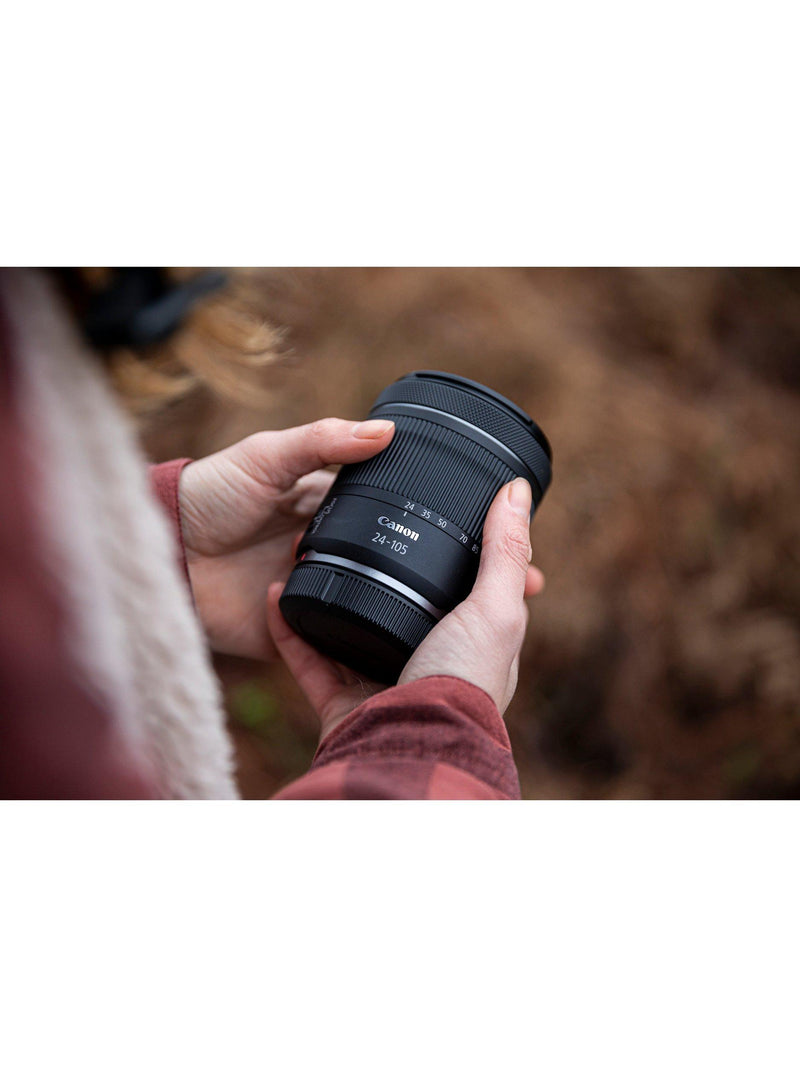 Canon RF 24-105mm F4-7.1 IS STM standard zoom lens, UK version