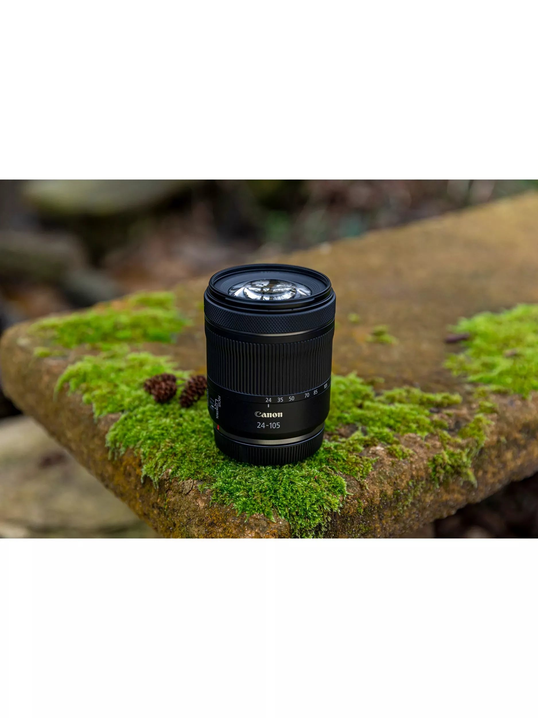 Canon RF 24-105mm F4-7.1 IS STM standard zoom lens, UK version