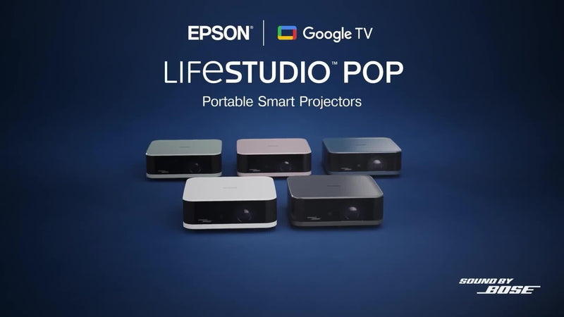 Epson 4K portable projector metallic navy, UK version